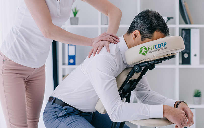 Quick Massage Corporativa impulsiona a produtividade